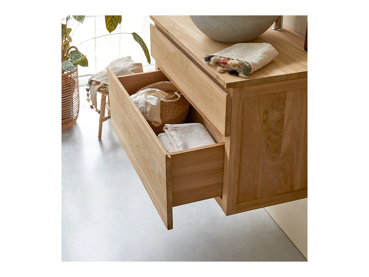 Waschtisch aus Teakholz 80 Jacob