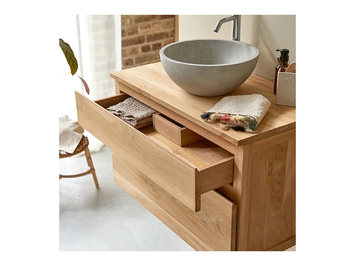 Waschtisch aus Teakholz 80 Jacob