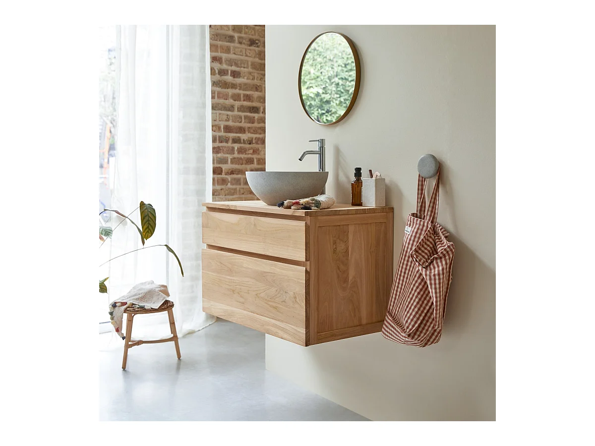 Waschtisch aus Teakholz 80 Jacob