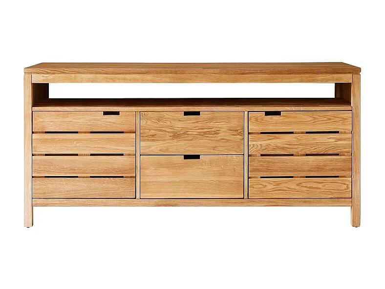 Mobili da bagno lavandino bagno legno massello quercia 165 cm ripiano armadio