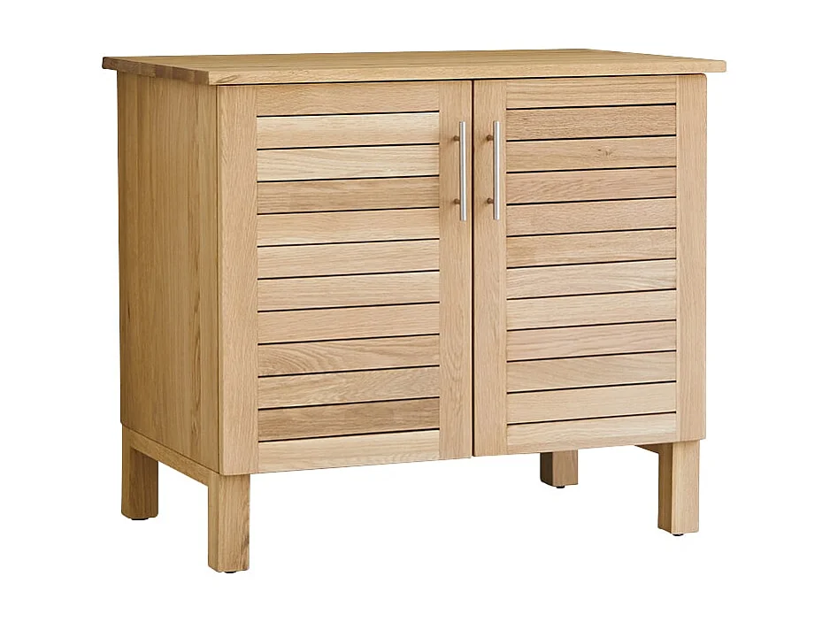 Mobile per bagno in legno di quercia 85 Soho