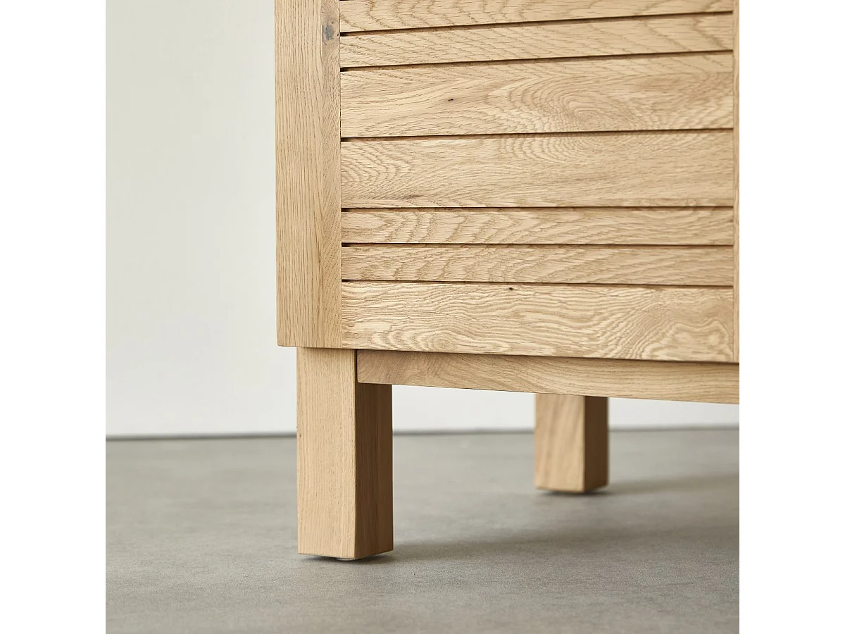 Mobile per bagno in legno di quercia 165 Soho