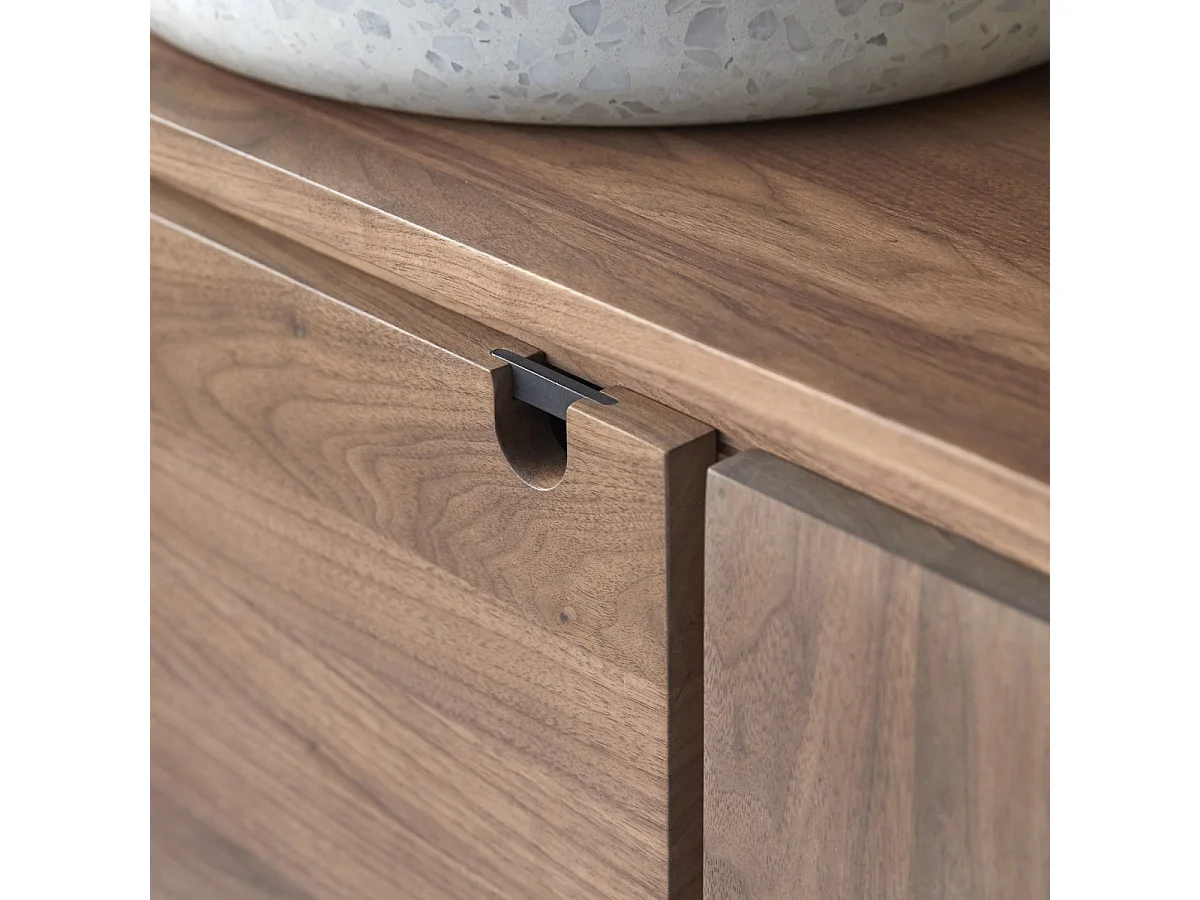 Waschtisch aus Nussbaumholz 95 Jonàk