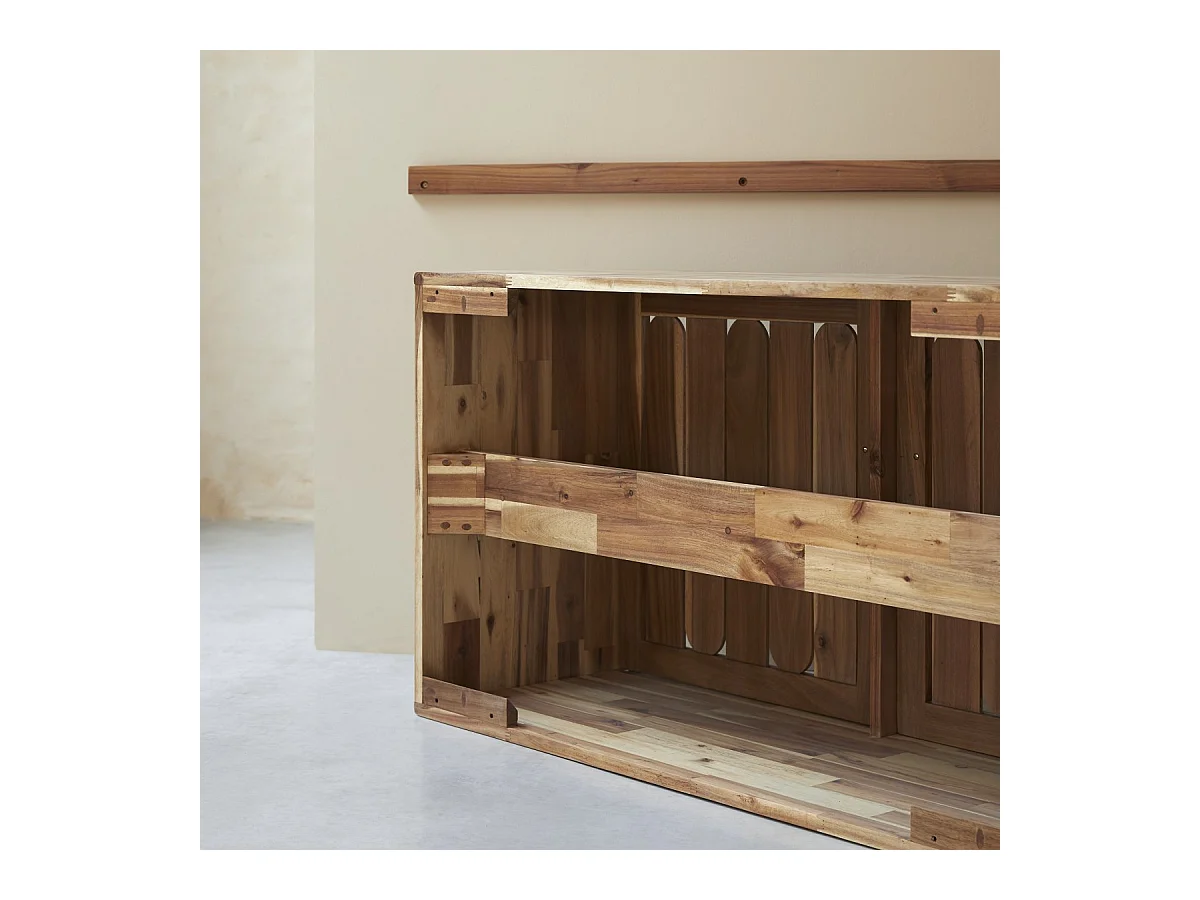 Mobile da bagno in legno di acacia 120 Lila