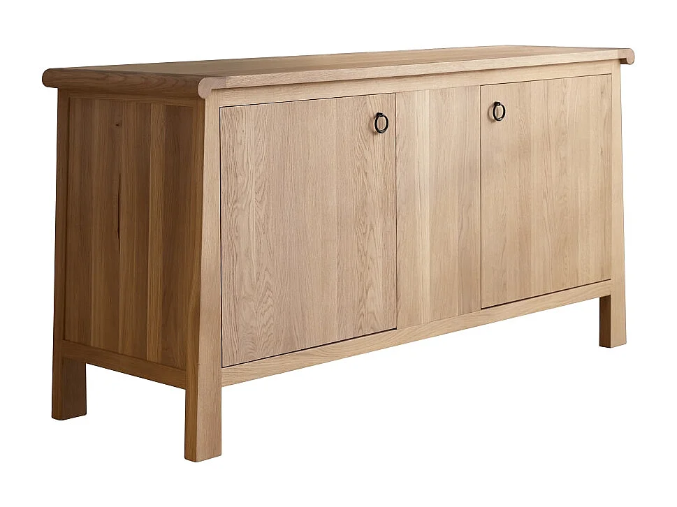 Mobile da bagno in rovere massello Volute 160 cm