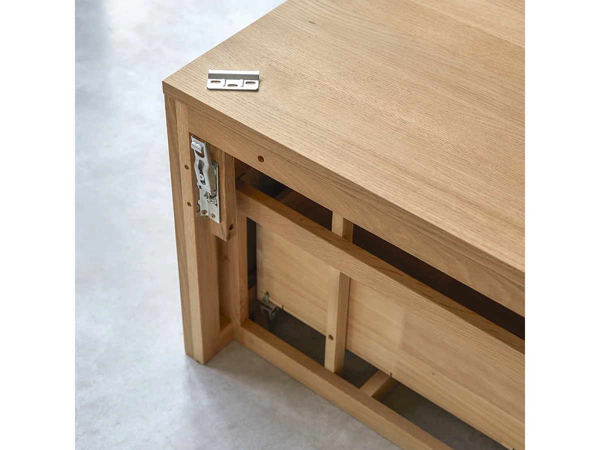 Waschbeckenschrank aus Eichenholz 80 Jacob