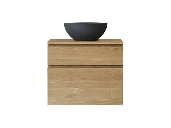 Badezimmermöbel aus massiver Eiche 60 cm Jacob