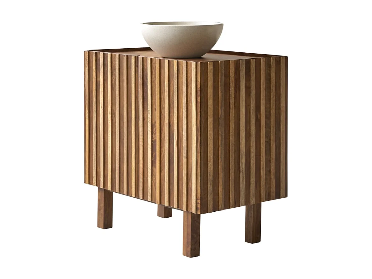 Badezimmermöbel Milo aus Mangoholz 80 cm