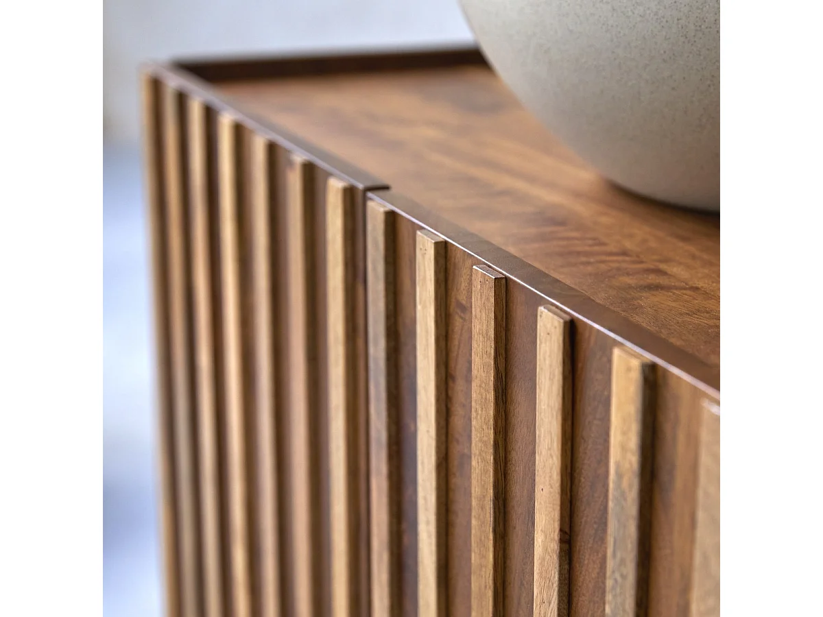 Mobile per il bagno Milo in legno di mango da 80 cm