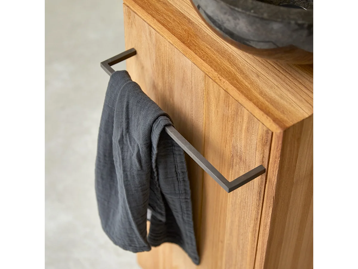 Mobili da bagno in legno di Teak 30 Stelle sinistro