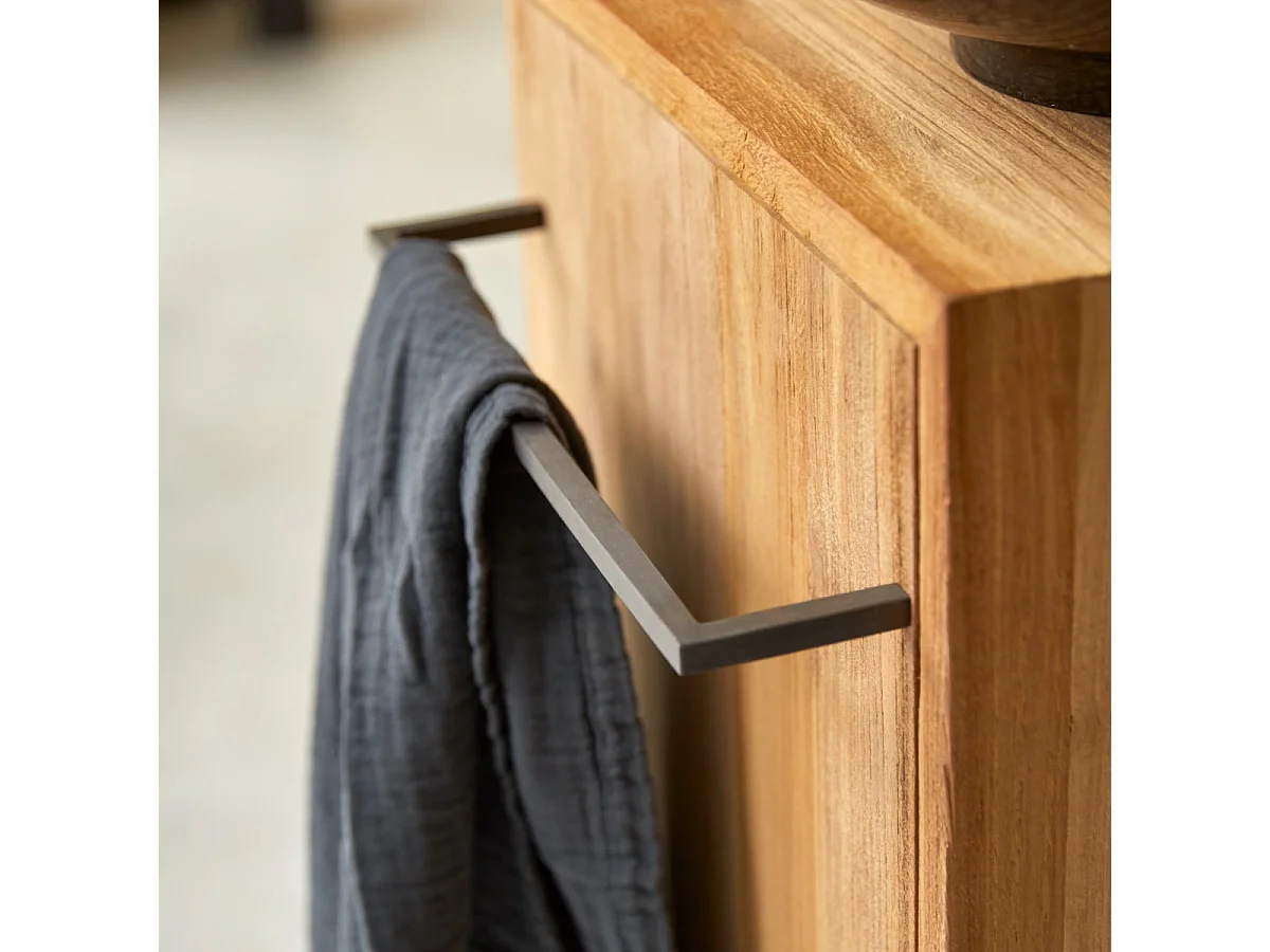 Mobili da bagno in legno di Teak 30 Stelle sinistro