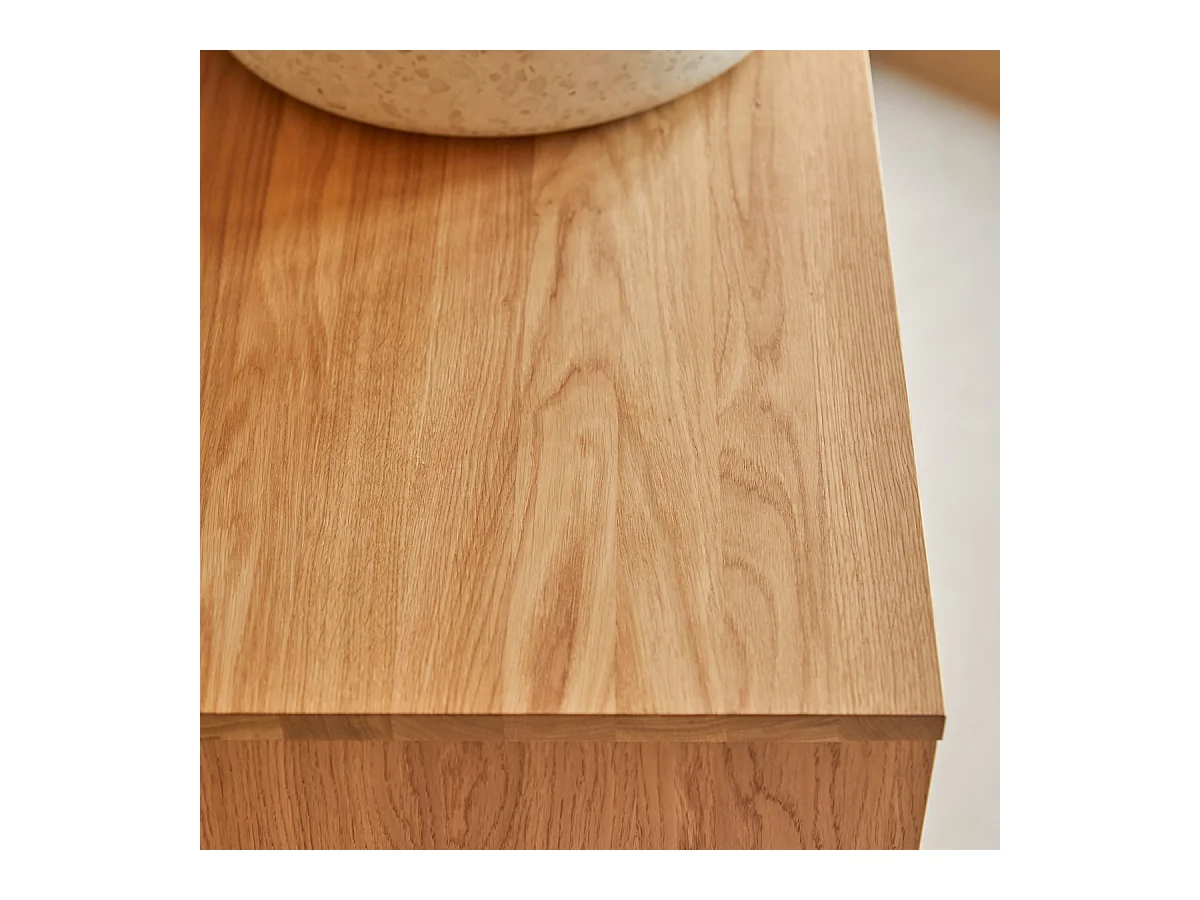 Meuble sous vasque en bois de chêne 115 Miu