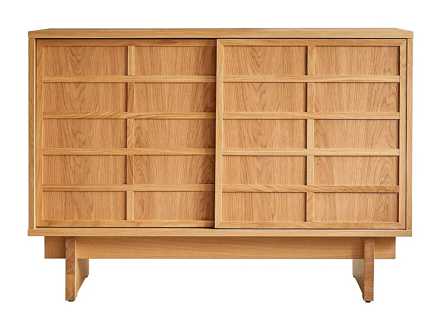 Waschtischunterschrank Miu aus Eiche 115 cm