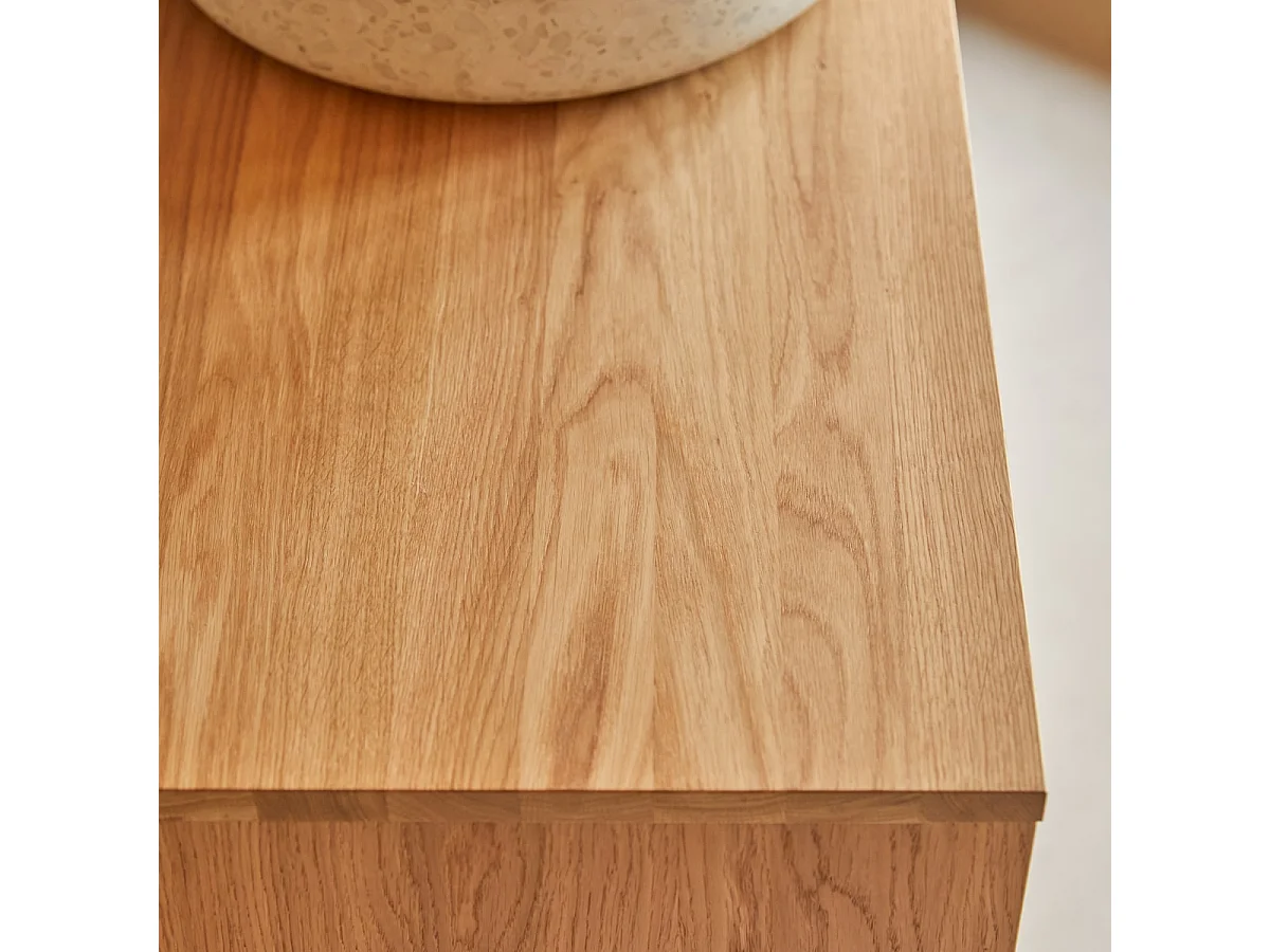 Waschtischunterschrank Miu aus Eiche 115 cm