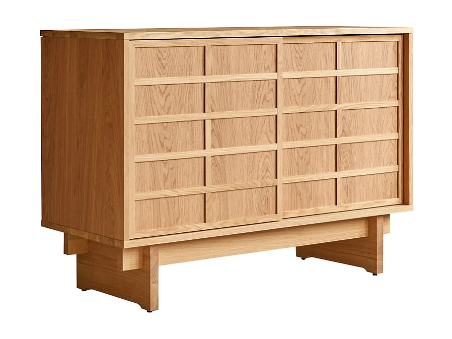 Waschtischunterschrank Miu aus Eiche 115 cm