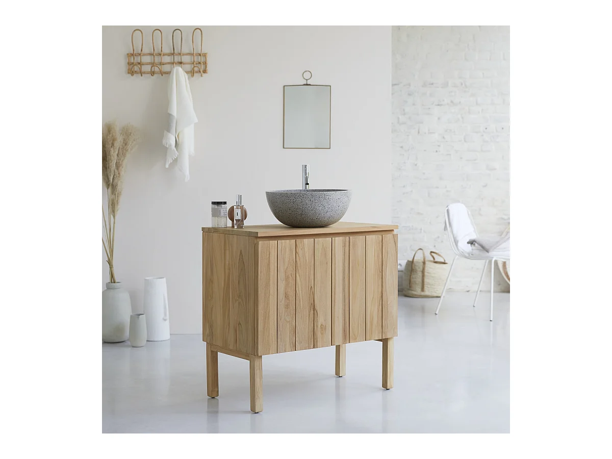 Waschtisch aus Teakholz 80 Jill