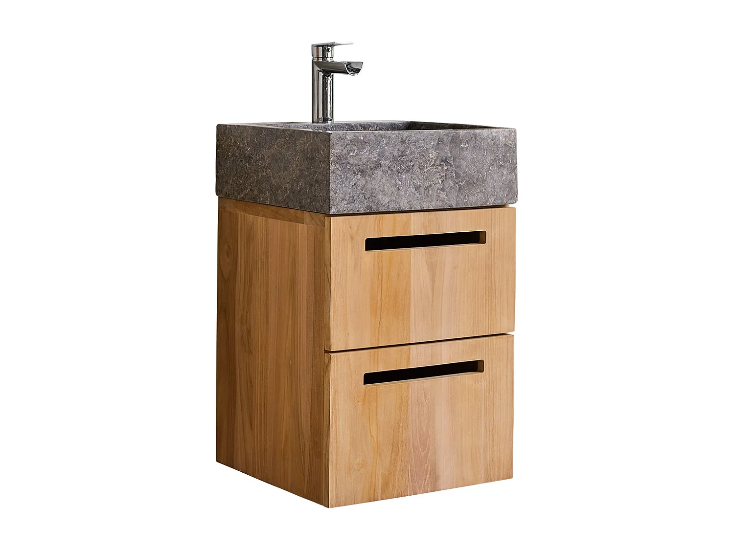 Waschbeckenschrank mit Wandaufhängung 41 cm Tikamoon