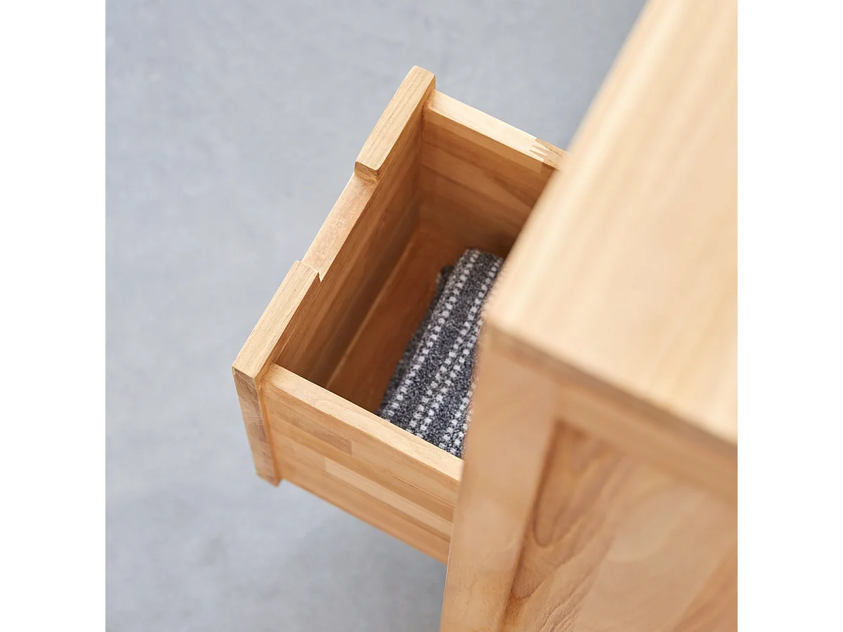 Meuble Salle de bain en en bois de teck 100 Serena