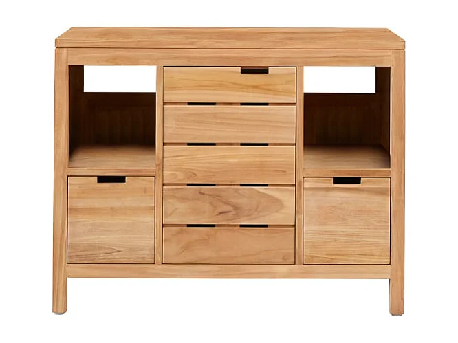 Meuble Salle de bain en en bois de teck 100 Serena