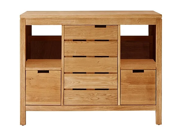 Meuble Salle de bain en en bois de chêne 100 Serena