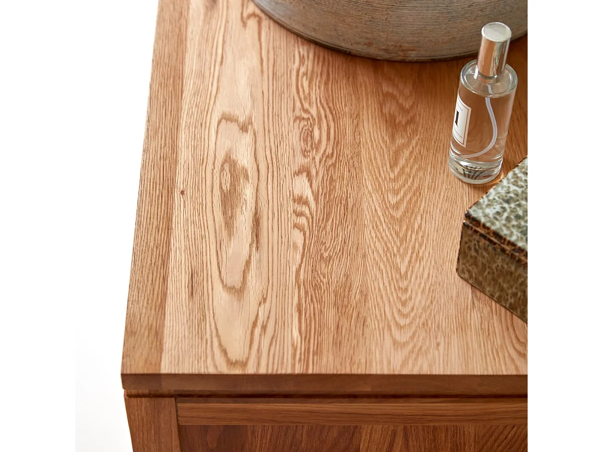 Meuble Salle de bain en en bois de chêne 100 Serena