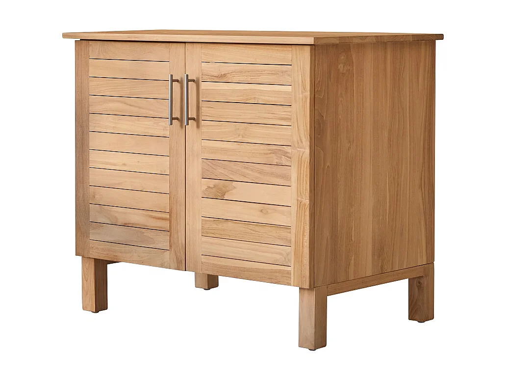 Meuble Salle de bain en bois de teck 85 Soho