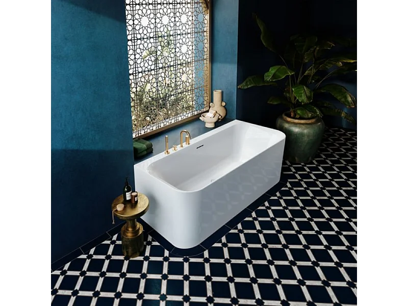 Baignoire murale semi-îlot VILLEROY & BOCH Loop & Friends