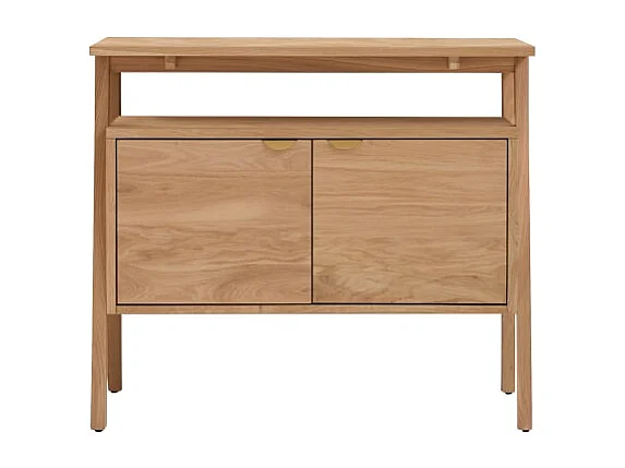 Waschbeckenunterschrank aus Eichenholz 90 Pola