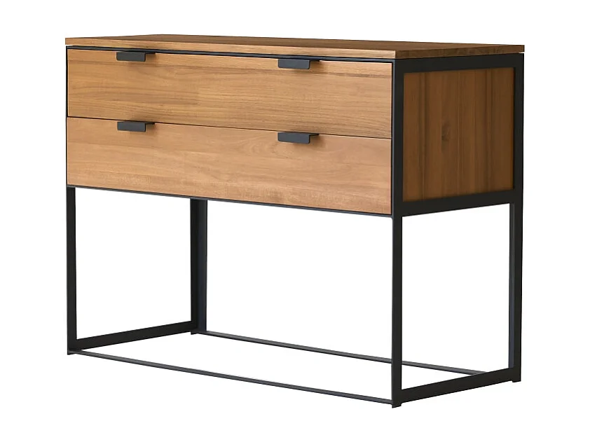 Badezimmer-Waschtisch Urban aus Akazienholz 100