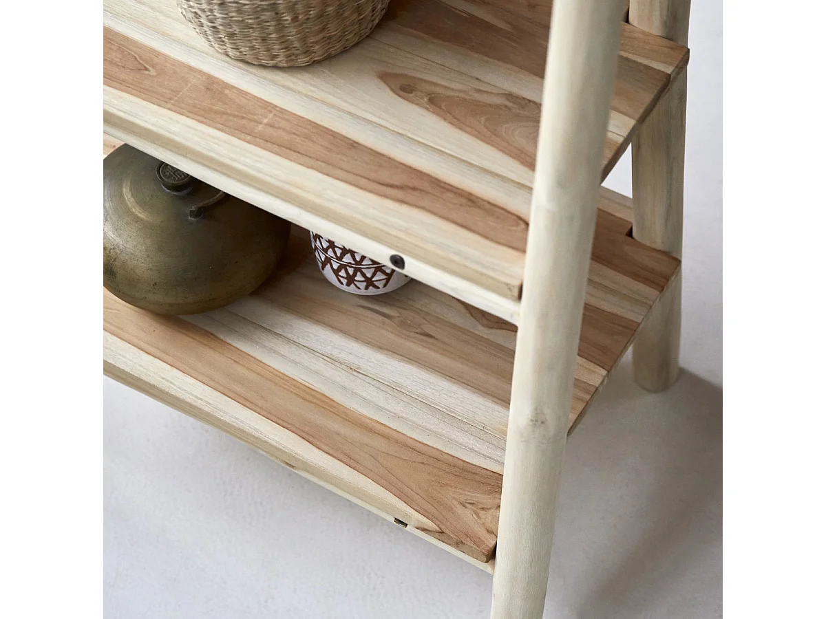 Portant en bois de teck 160 Kilim