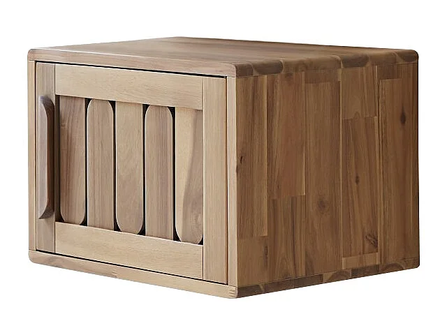 Mobile per il bagno in legno di acacia 50 Lila