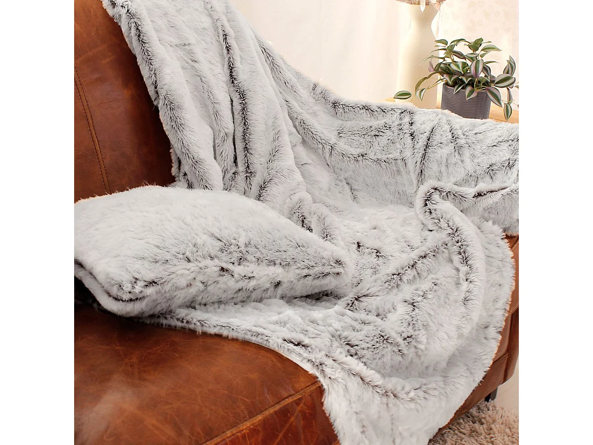 Manta de piel sintética de moda