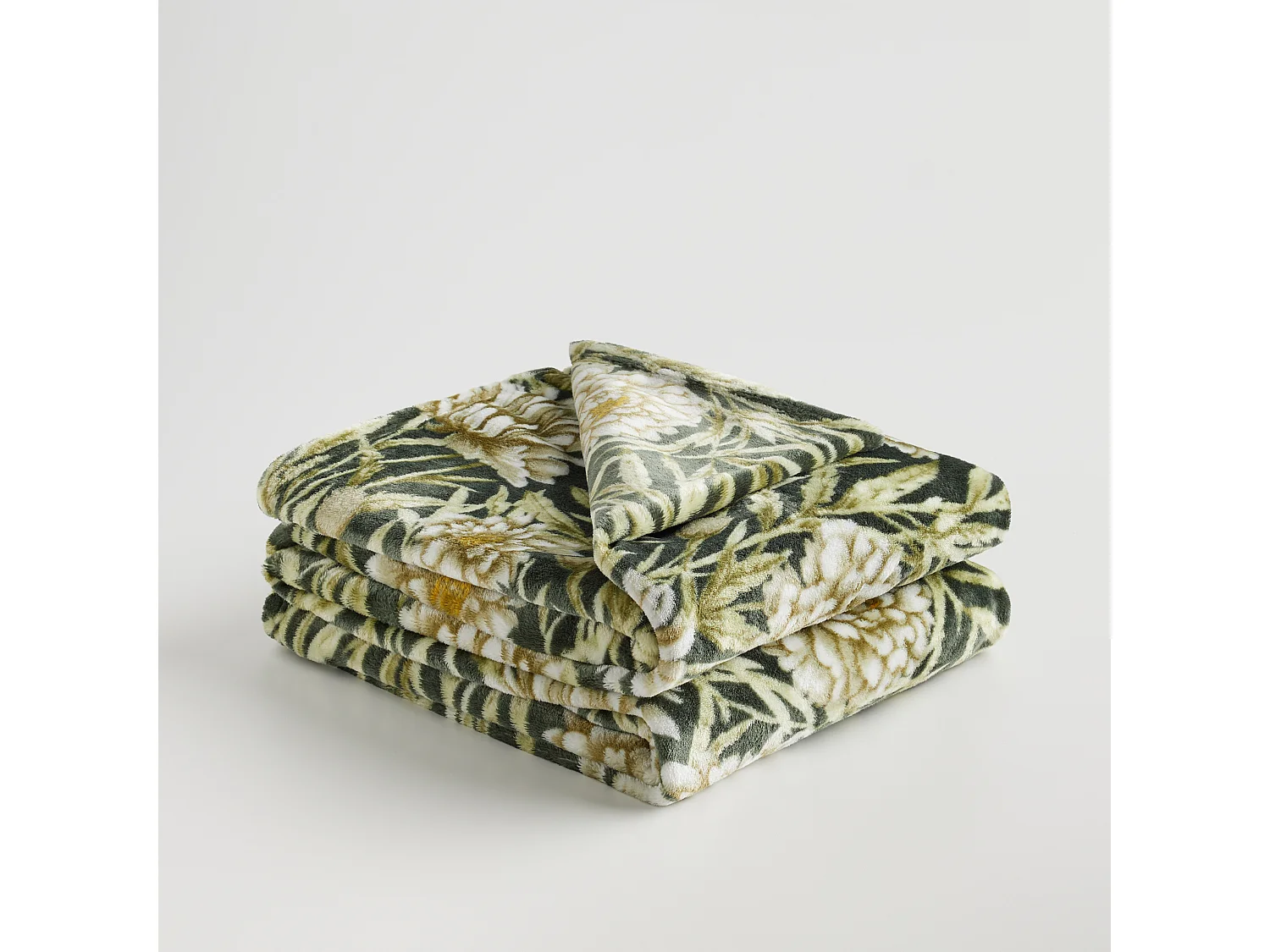 Plaid Élégance Vert Foncé Polyester 150x200