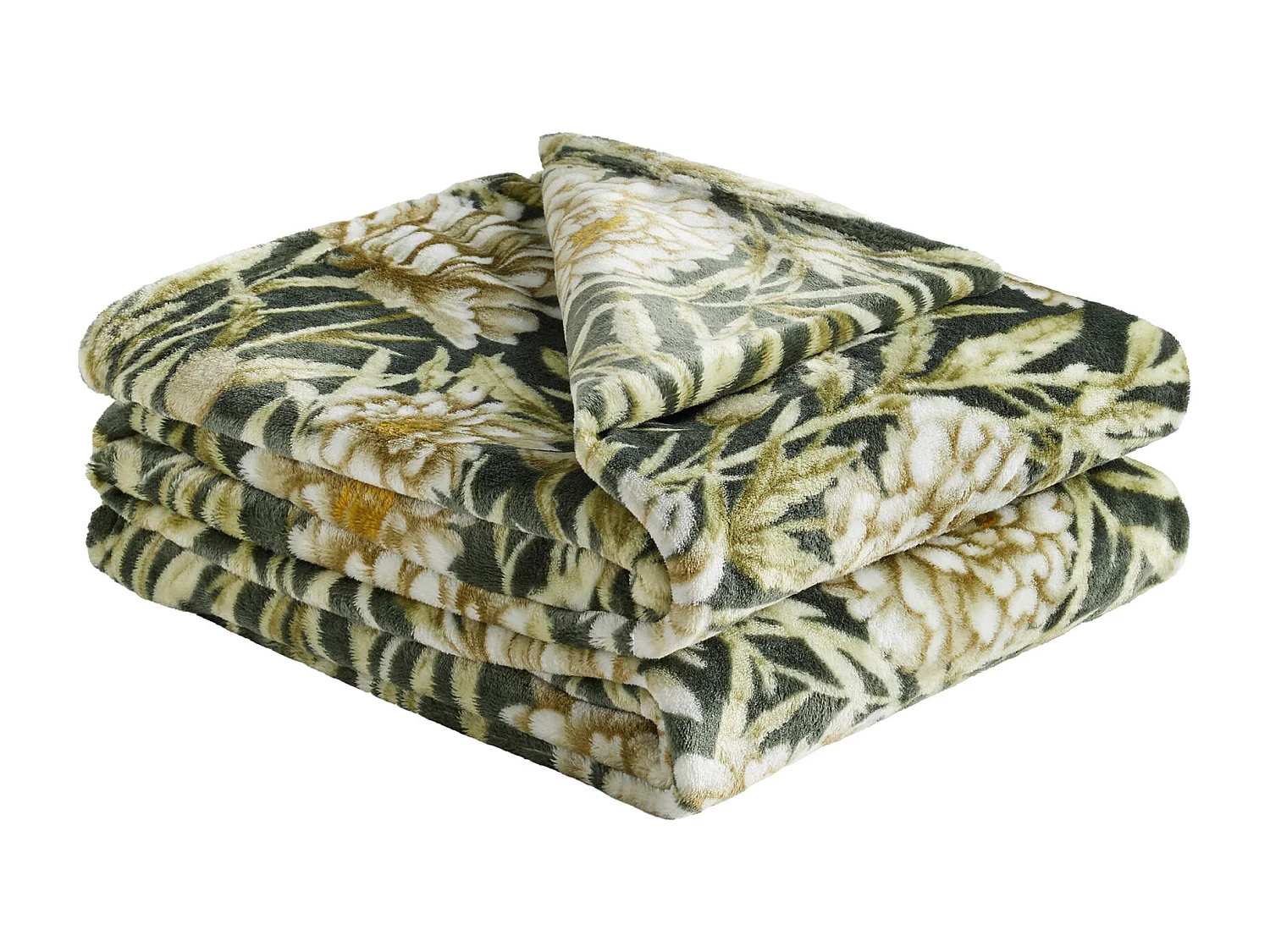 Decke Forica Dunkelgrün 150x200