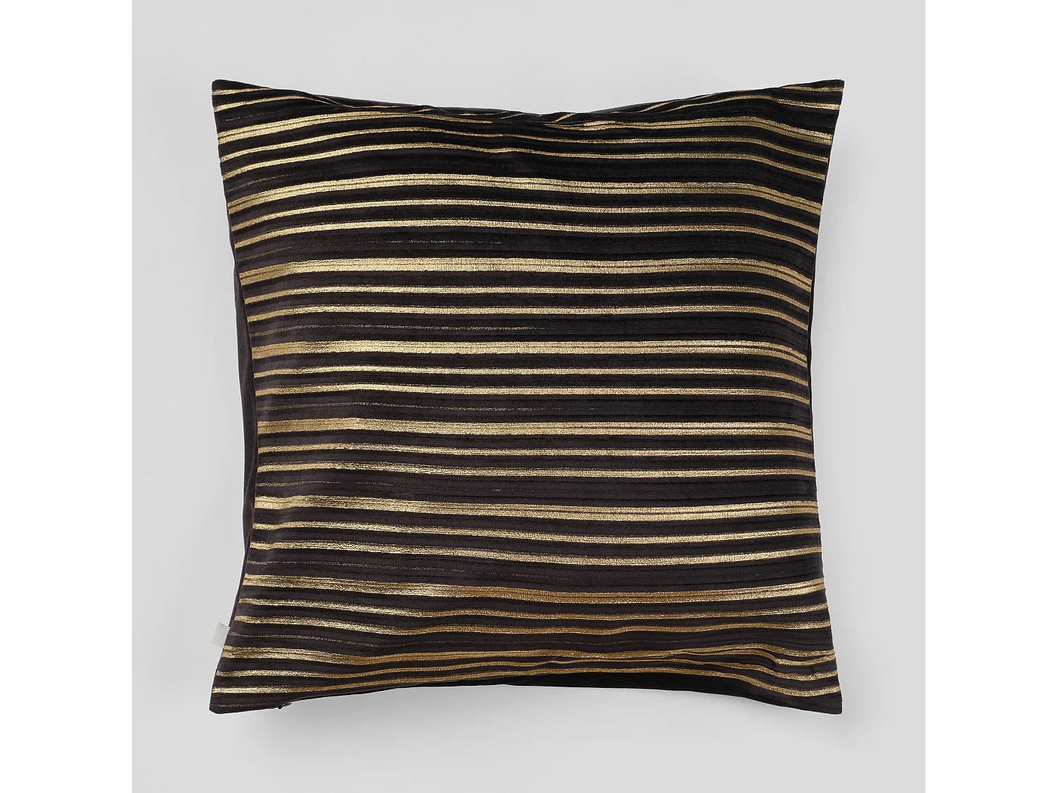 Kissenbezug Aus Samt Calama Mittelschwarz 45x45 cm