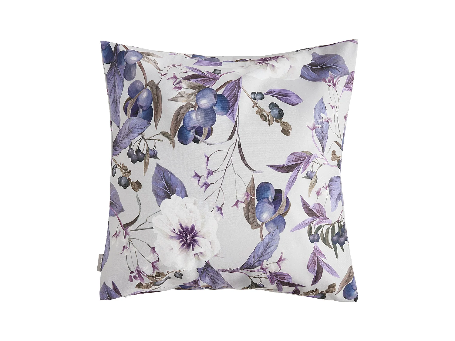 Housse De Couette Imprimée Verise Gris Clair 45x45