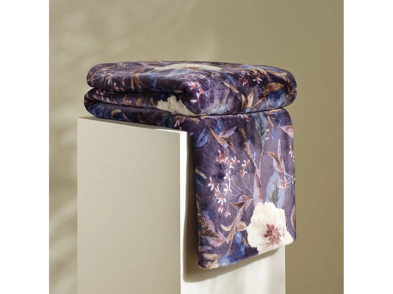 Decke Verise Dunkelviolett 150x200 cm