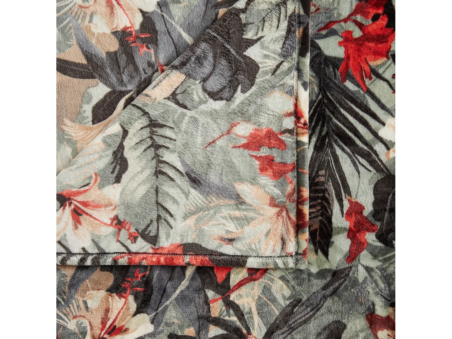 Plaid Élégance Vert Foncé Polyester 150x200