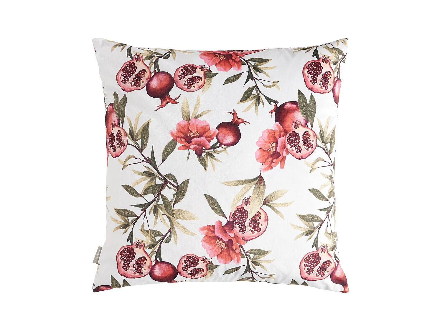 Housse De Couette Imprimée Granadillo Blanc 45x45 cm