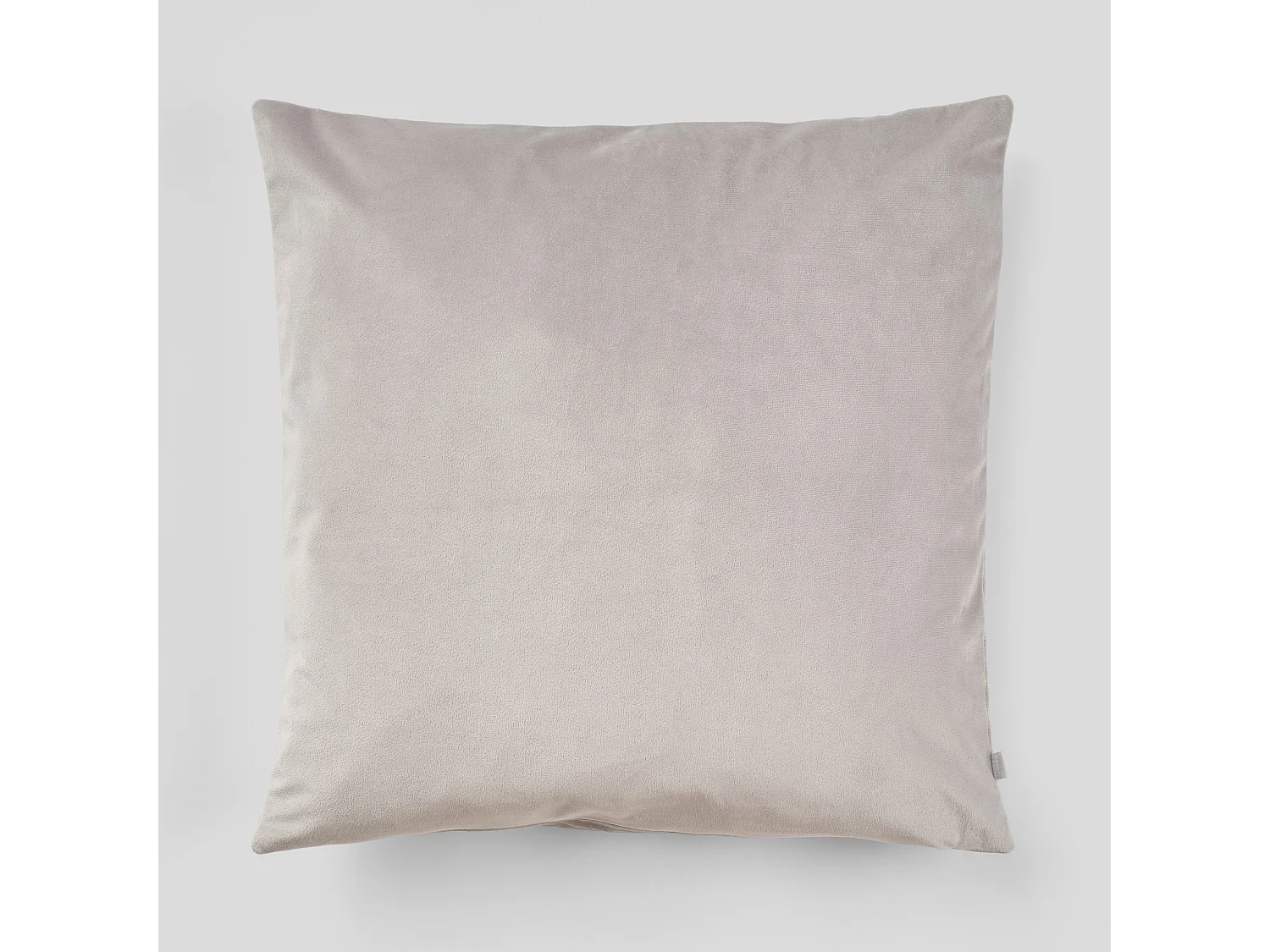 Kissenbezug Aus Samt Calama Hellgrau 45x45