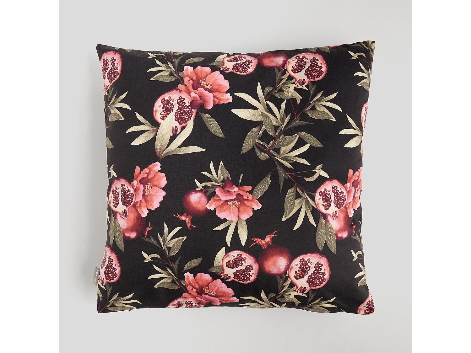 Housse De Couette Imprimée Granadillo Noir Moyen 45x45