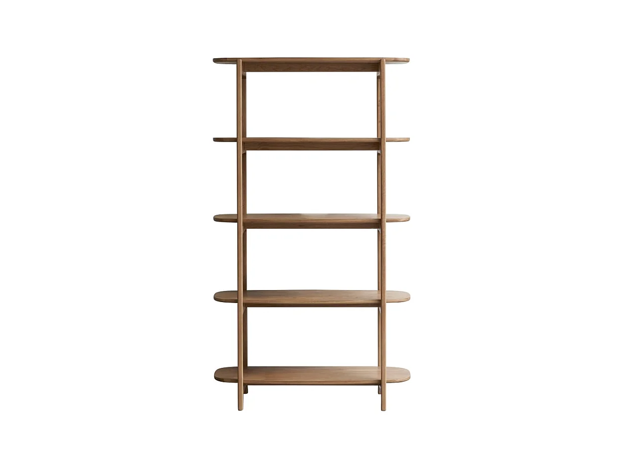 Bücherregal Rozenn aus massivem Eichenholz