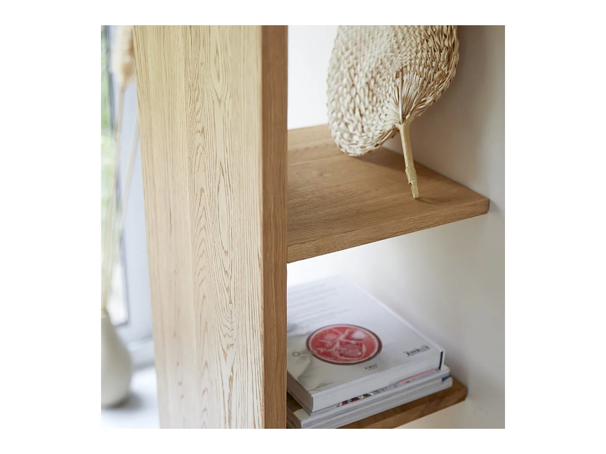 Etagère en bois de chêne 35x140 Easy