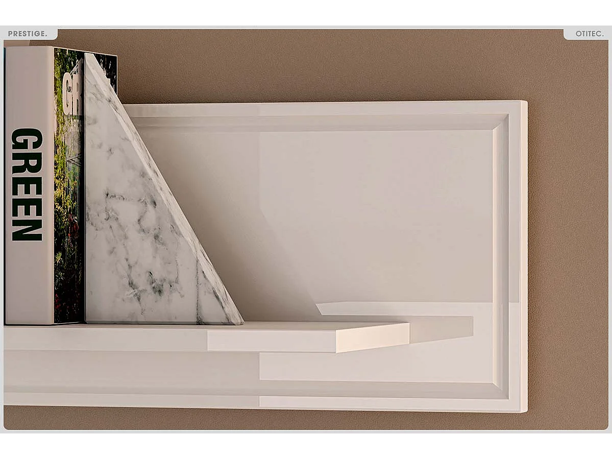 Étagère Murale - H.23 x L.120 x P.22 cm - PRESTIGE