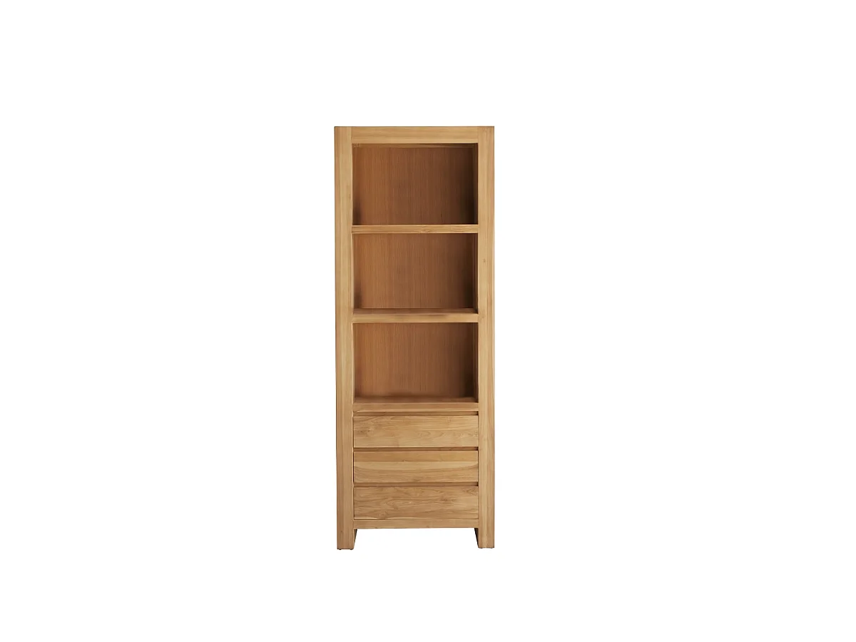 Eden - Solid teak bookcase