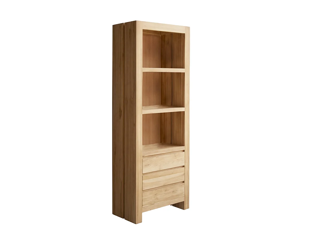 Eden - Solid teak bookcase