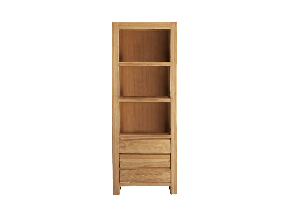 Eden - Solid teak bookcase
