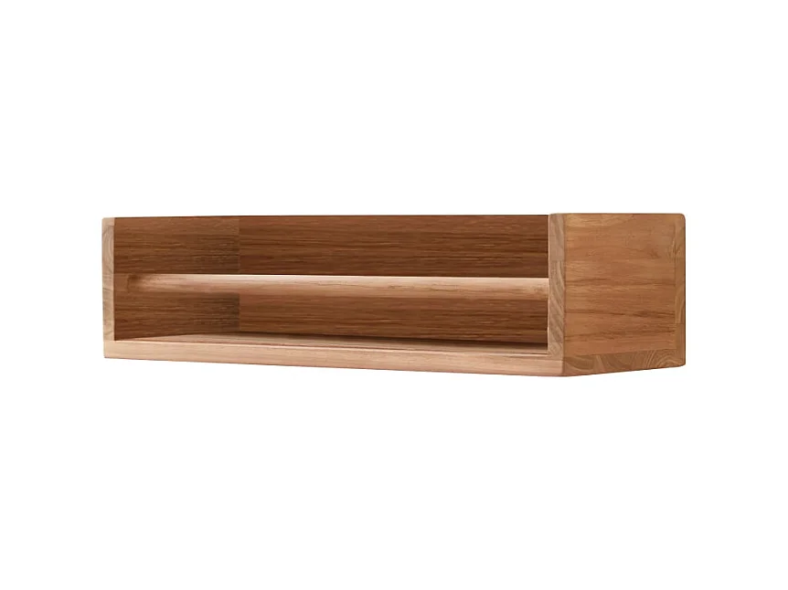 Mensola da parete per bambini in legno di teak Ugo 60