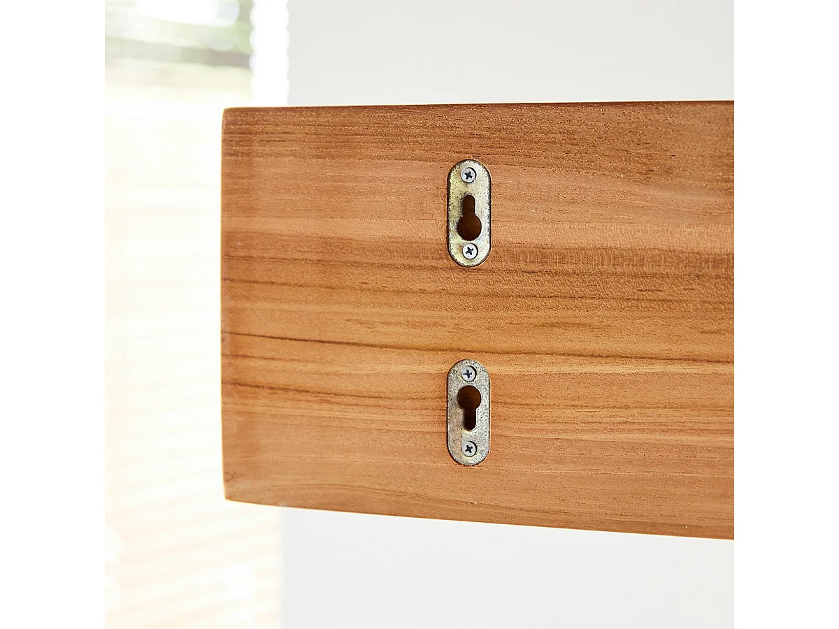 Mensola da parete per bambini in legno di teak Sasha 60