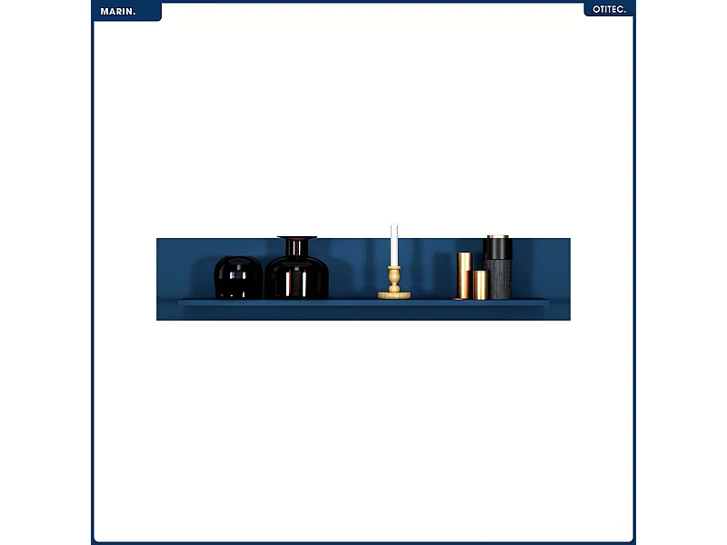 Étagère Murale - H.23 x L.120 x P.22 cm - SAPIN